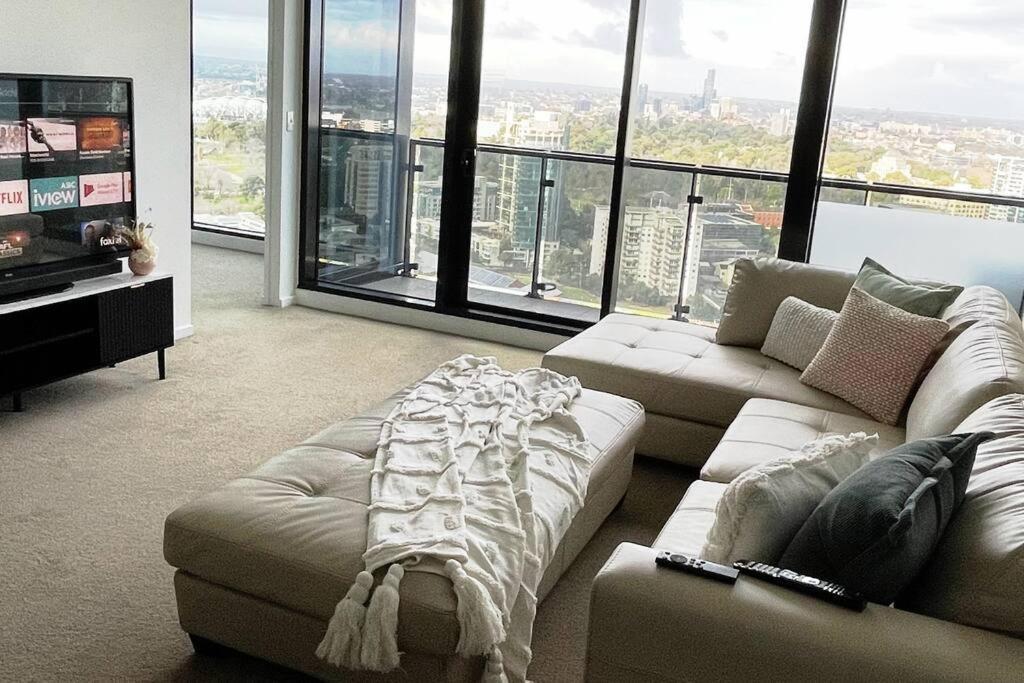 Lux 3 Bedroom Apartment In Southbank Melbourne Kültér fotó